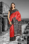 Unique Printed Art Silk Sarees